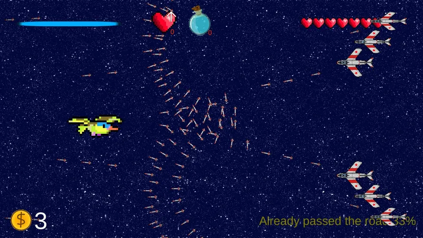 Скриншот 4 к игре flappy bird ultra