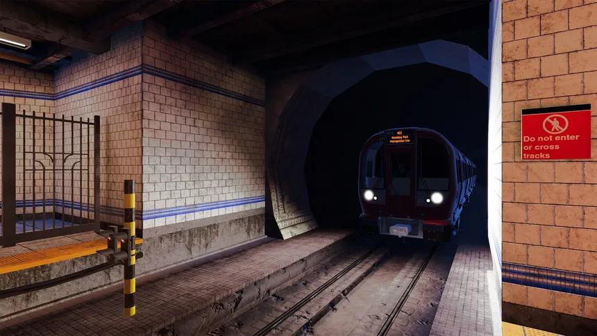 Скриншот 1 к игре SUBWAY SIMULATOR: UNDERGROUND TRAIN RIDE
