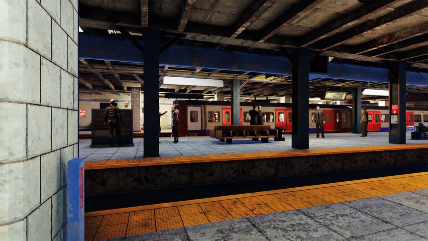 Скриншот 2 к игре SUBWAY SIMULATOR: UNDERGROUND TRAIN RIDE