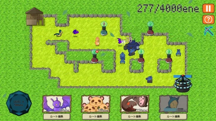 Скриншот 1 к игре だっかん！モンスターの島