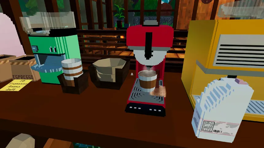 Скриншот 2 к игре Cozy Cabin: Coffee Boutique