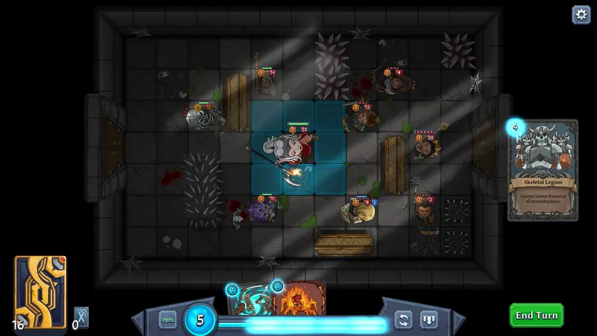Скриншот 1 к игре Abalon Arena: Multiplayer Card Tactics
