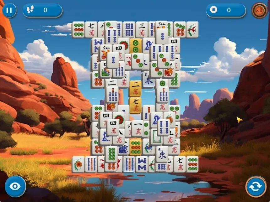 Скриншот 1 к игре Mahjong Travel