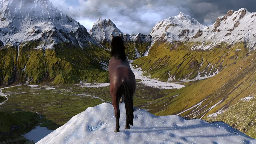 Скриншот 1 к игре Жизнь лошади: конь, лошадь, пони (Horse Life)