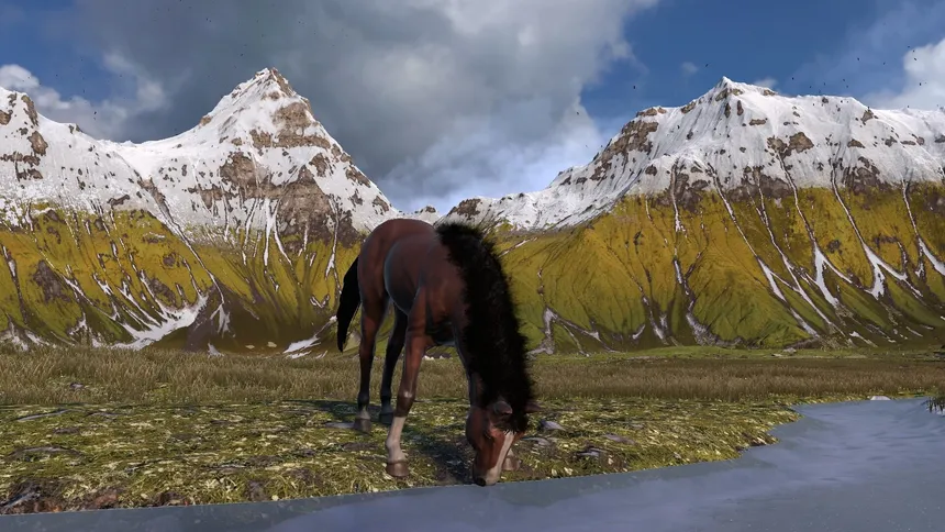 Скриншот 3 к игре Жизнь лошади: конь, лошадь, пони (Horse Life)
