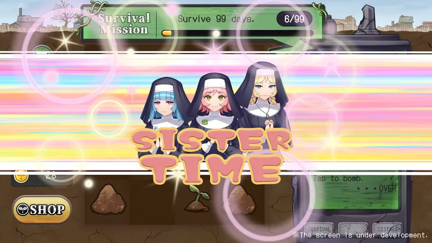 Скриншот 3 к игре SURVIVAL SISTERS：2048＋1