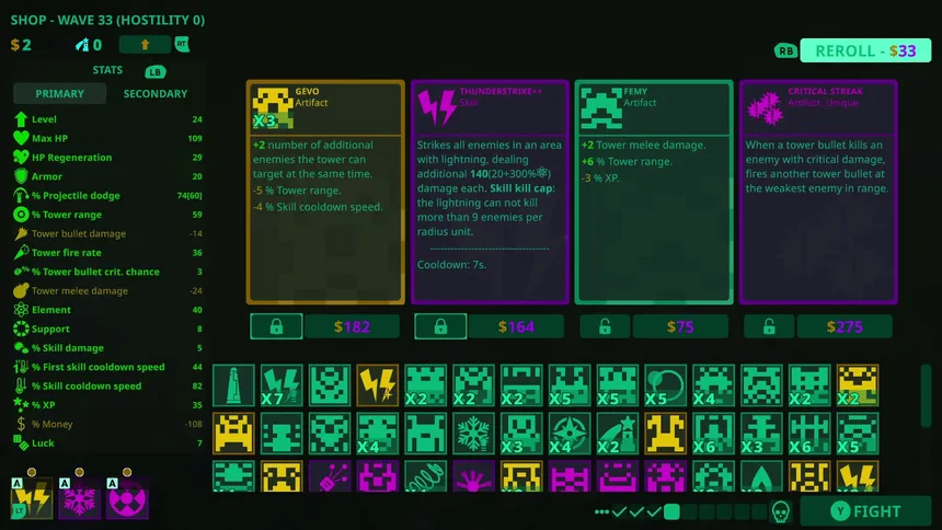 Скриншот 2 к игре Towerful Defense: A Rogue TD