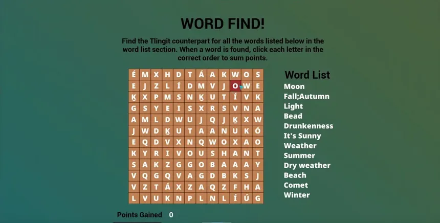 Скриншот 6 к игре Let's Learn Lingít