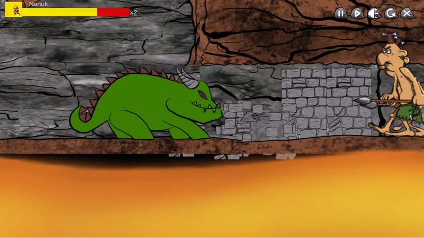 Скриншот 2 к игре Nanuk - The dusk of the brutes