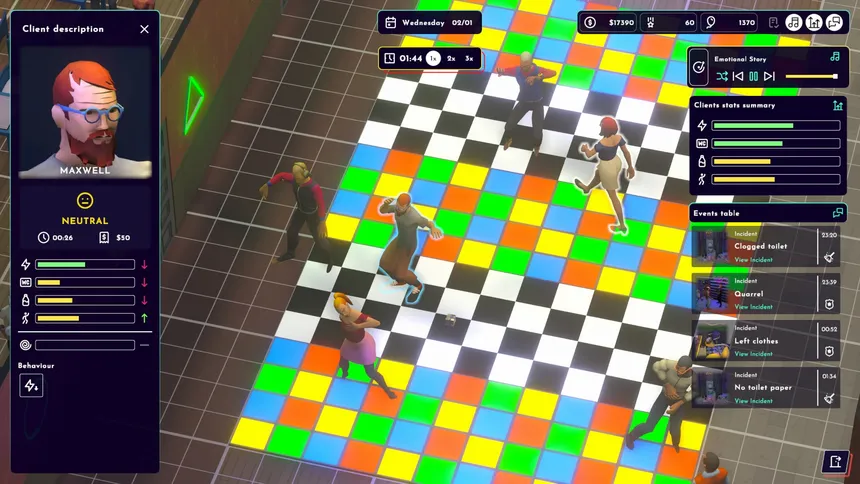 Скриншот 1 к игре Disco Simulator: Prologue
