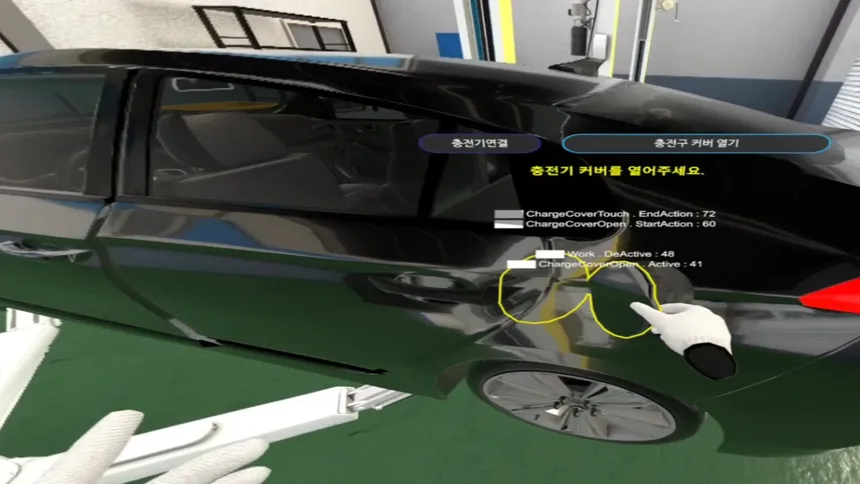 Скриншот 1 к игре Eco-friendly Car VR Maintenance Training