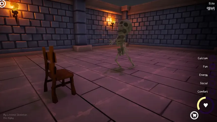 Скриншот 1 к игре My Littlest Skeleton