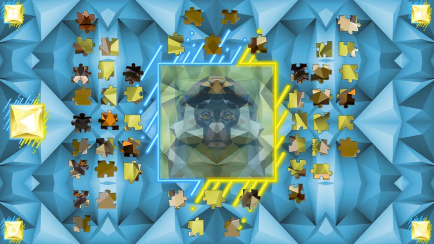 Скриншот 5 к игре Poly Jigsaw: Primates
