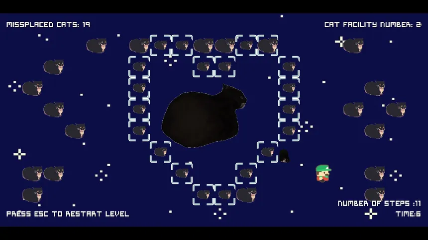 Скриншот 3 к игре Push That Cat!!