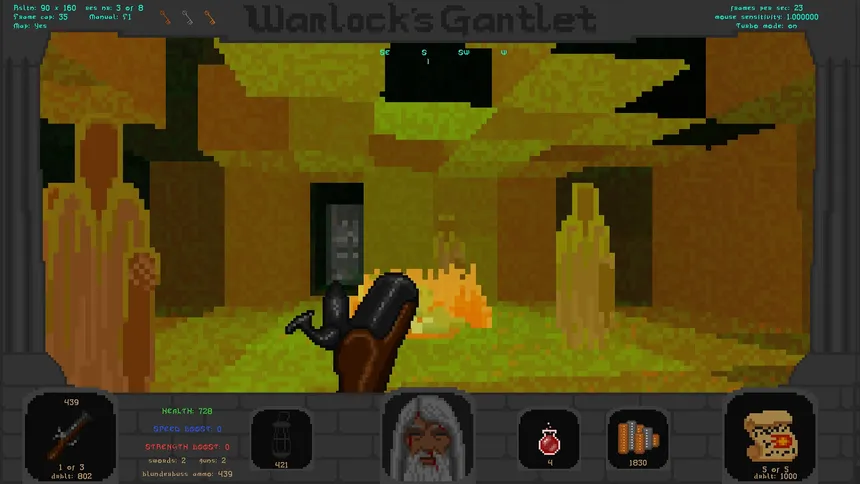 Скриншот 3 к игре Warlock's Gantlet