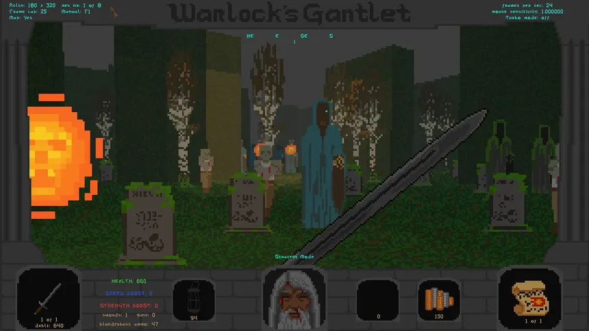 Скриншот 4 к игре Warlock's Gantlet