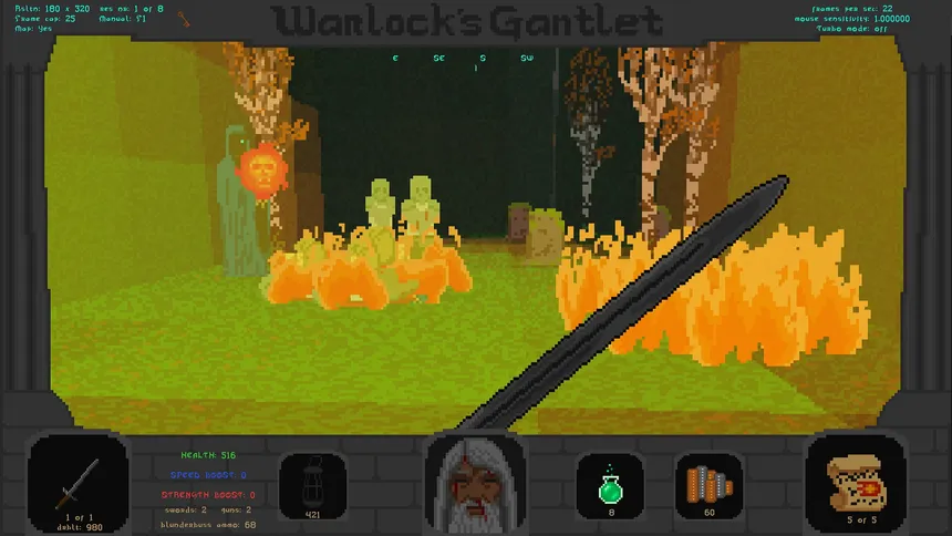 Скриншот 8 к игре Warlock's Gantlet