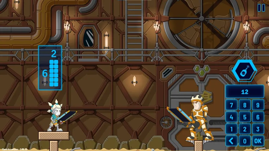 Скриншот 1 к игре Math Ascension
