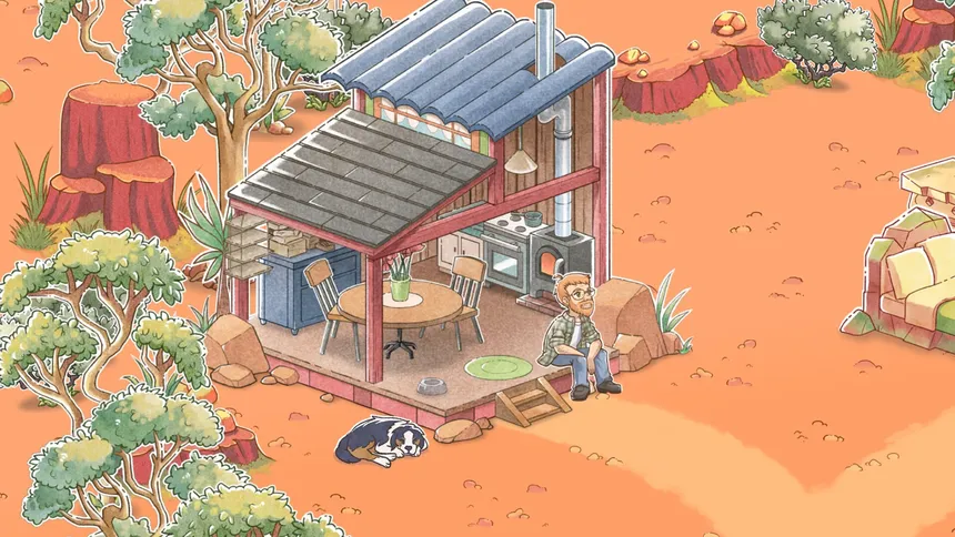Скриншот 4 к игре Kamaeru: A Frog Refuge