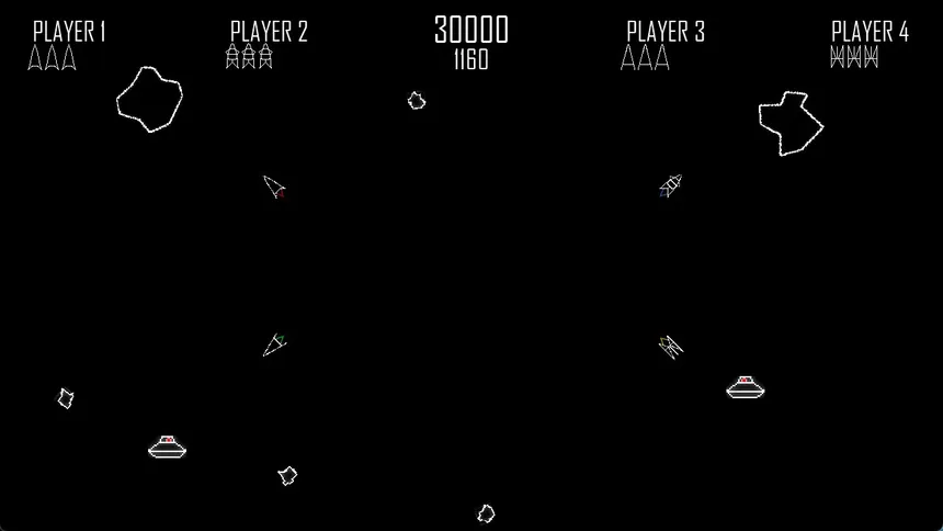 Скриншот 2 к игре Vectoroids