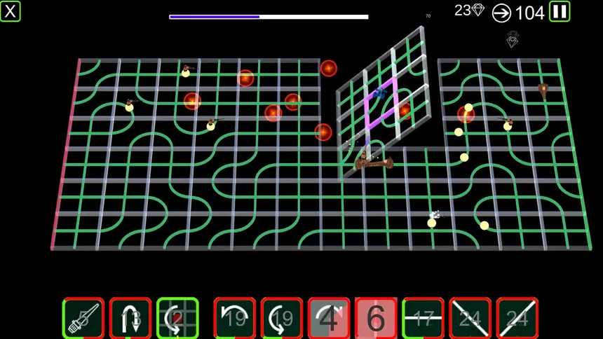 Скриншот 1 к игре FlipTiles: Warp Lines