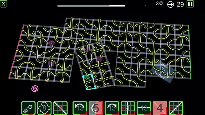 Скриншот 2 к игре FlipTiles: Warp Lines