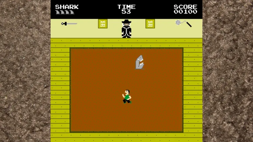 Скриншот 2 к игре Fista 3-in-1 Retro Pack (Carpet Shark, Plummet Challenge Game, & The Arm Wrestling Classic)