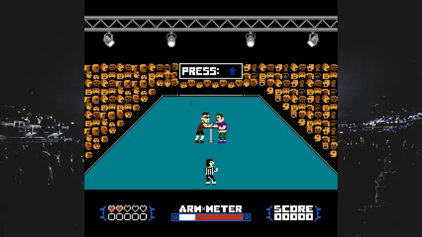 Скриншот 4 к игре Fista 3-in-1 Retro Pack (Carpet Shark, Plummet Challenge Game, & The Arm Wrestling Classic)