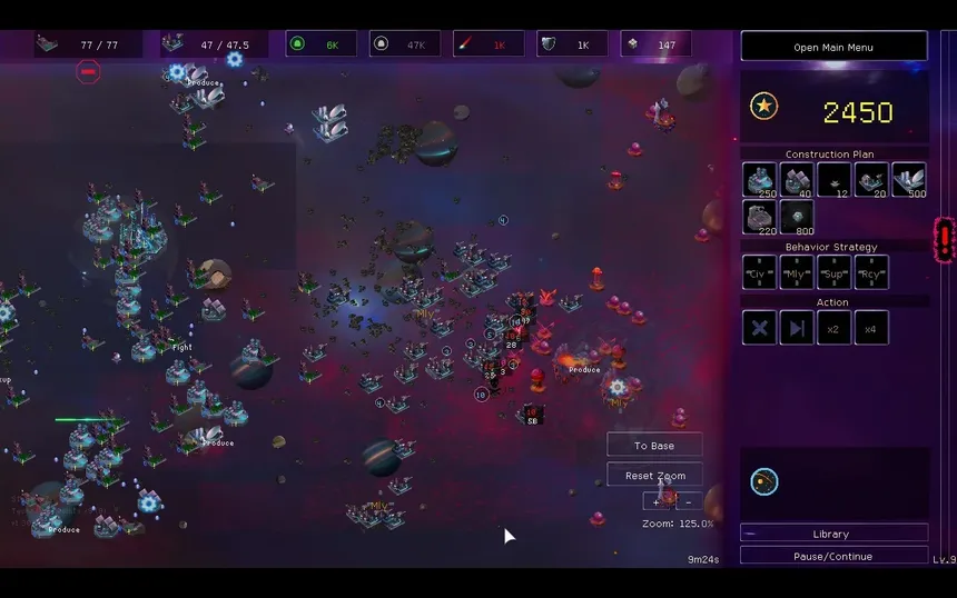 Скриншот 1 к игре Galactic Defense: Automation