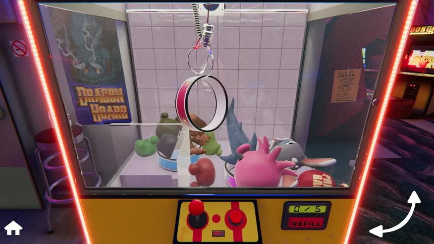 Скриншот 1 к игре Claw Machine Sim (Автомат с игрушками)