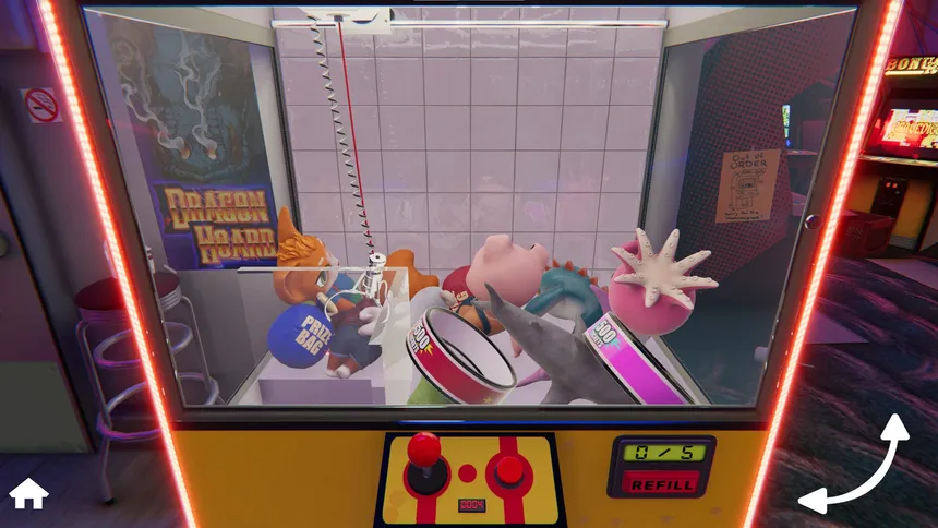 Скриншот 4 к игре Claw Machine Sim (Автомат с игрушками)