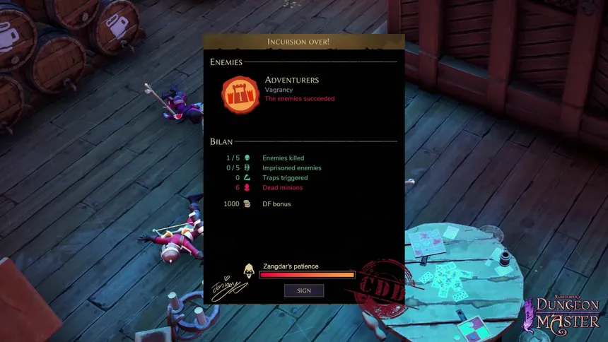 Скриншот 3 к игре Naheulbeuk's Dungeon Master