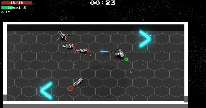 Скриншот 2 к игре Laser Survivor
