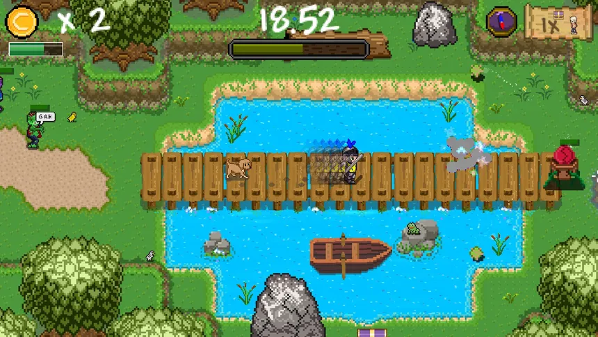 Скриншот 2 к игре Time Knight VS. Zombies
