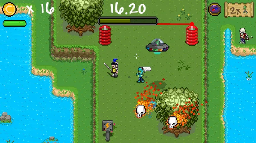 Скриншот 6 к игре Time Knight VS. Zombies