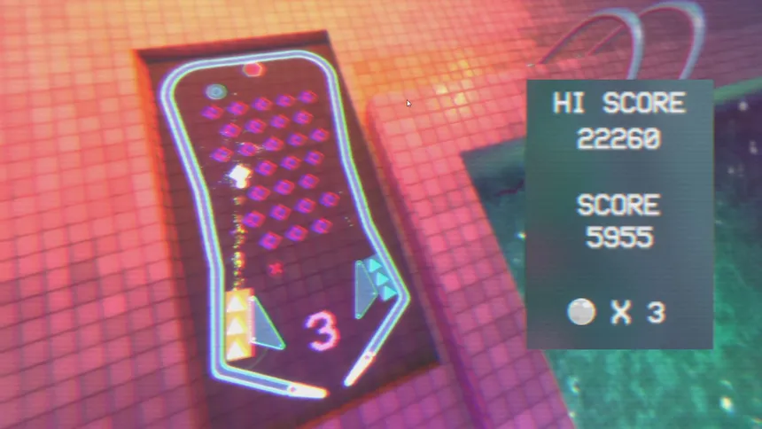 Скриншот 4 к игре Vaporwave Pinball