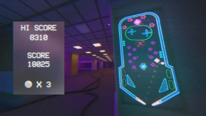Скриншот 5 к игре Vaporwave Pinball