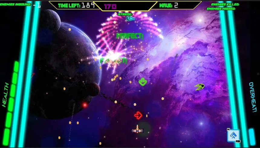 Скриншот 2 к игре Pew Pew Rocket!
