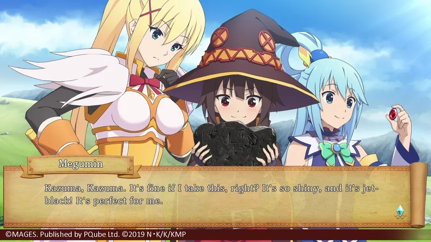 Скриншот 1 к игре KONOSUBA - God's Blessing on this Wonderful World! Love For These Clothes Of Desire!