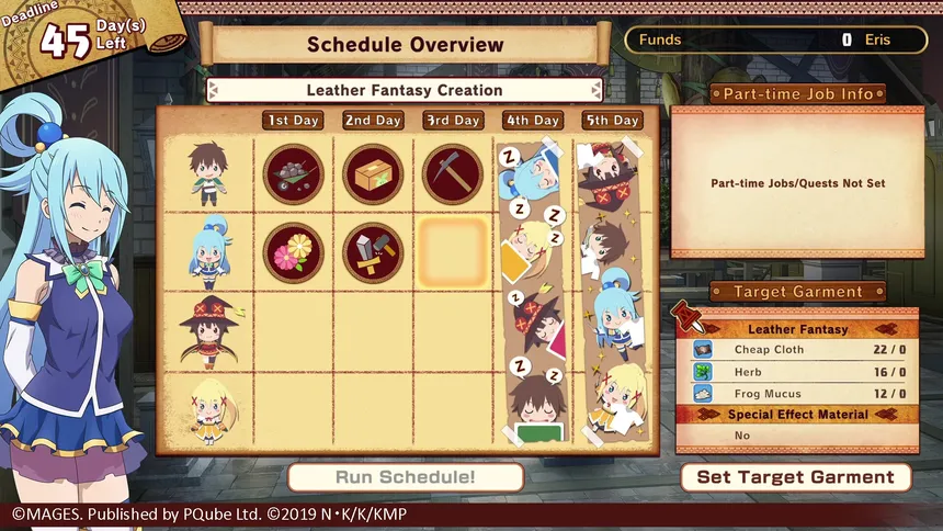 Скриншот 2 к игре KONOSUBA - God's Blessing on this Wonderful World! Love For These Clothes Of Desire!