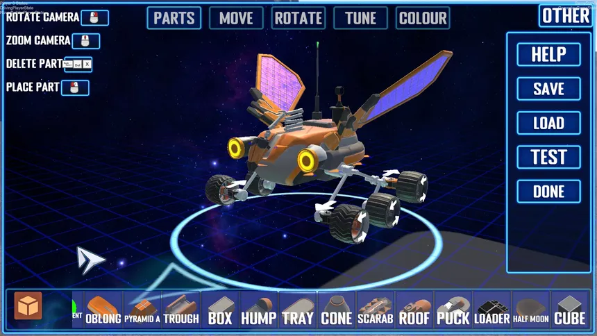 Скриншот 1 к игре Roving Rovers - Australian Rover Challenge 2026