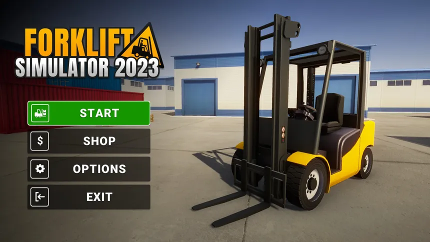 Скриншот 1 к игре Forklift Simulator 2023