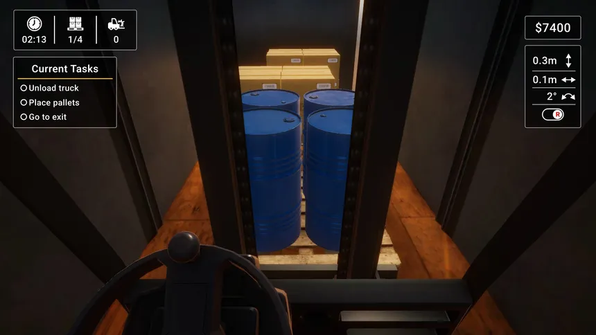 Скриншот 4 к игре Forklift Simulator 2023