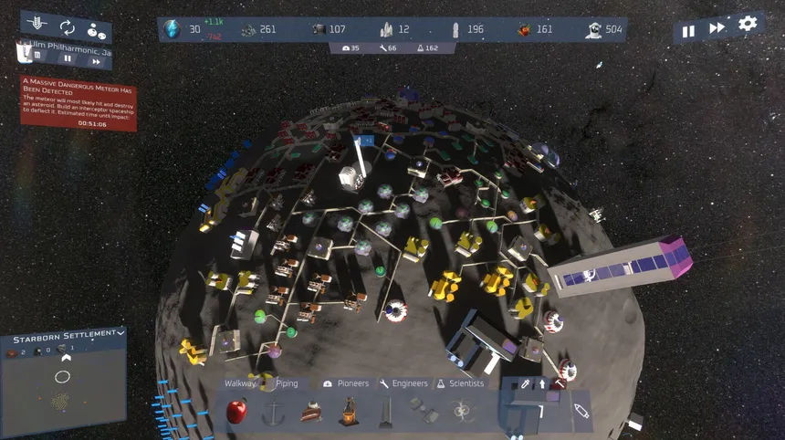 Скриншот 6 к игре Asteroid Colony