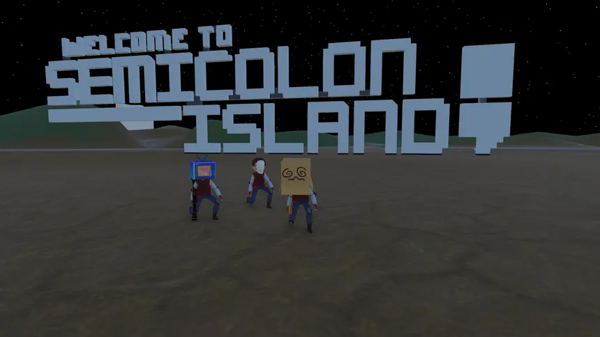 Скриншот 1 к игре Semicolon Island