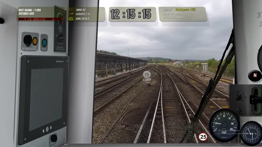 Скриншот 1 к игре Train Operator 377 Free Version