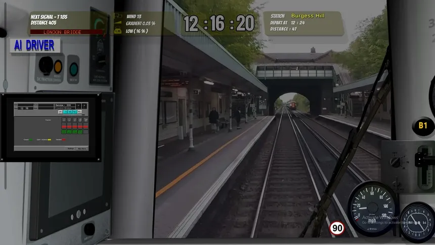 Скриншот 3 к игре Train Operator 377 Free Version