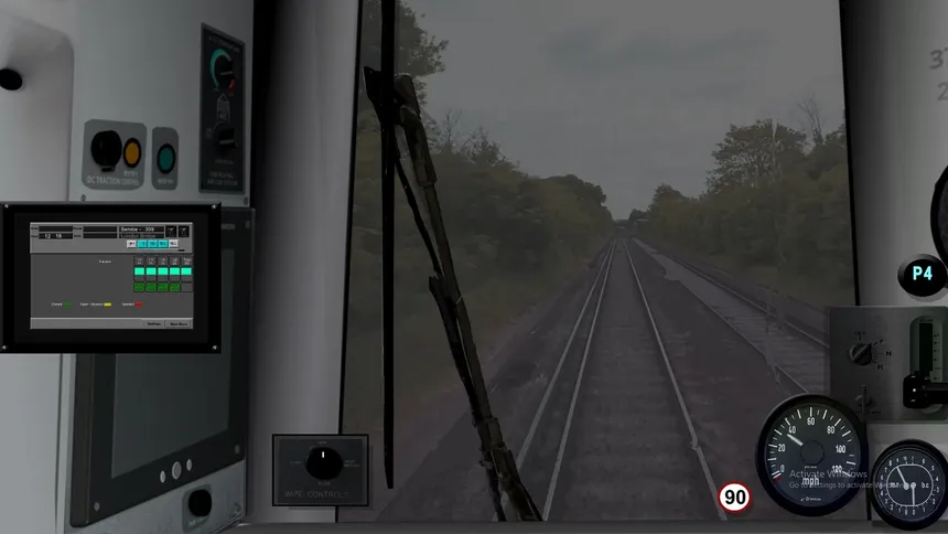 Скриншот 6 к игре Train Operator 377 Free Version