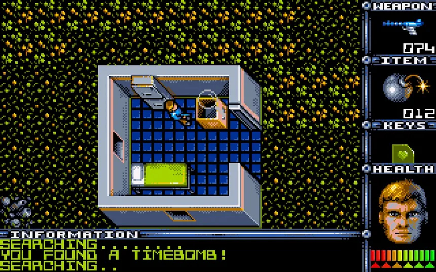 Скриншот 3 к игре Attack of the PETSCII Robots (DOS)
