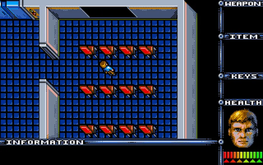 Скриншот 4 к игре Attack of the PETSCII Robots (DOS)